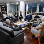 El Gobernador recibió a representantes del sector privado que participarán en Meet Up 2026