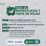 Los talleres de papiroflexia se extienden por San Luis de la mano de la ULP